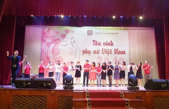 Công ty Hoàn Mỹ tưng bừng kỷ niệm ngày phụ nữ Việt Nam 20/10 Công ty Hoàn Mỹ tưng bừng kỷ niệm ngày phụ nữ Việt Nam 20/10